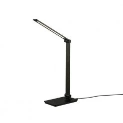 13.4 in. Black LED Trouch Control Table Lamp by Cedar Hill