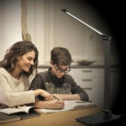 13.4 in. Black LED Trouch Control Table Lamp by Cedar Hill -Bella Depot || ULTRALAST GREEN Sales black cedar hill desk lamps 415602 76 1000