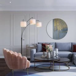 75 in. 3-Light Black Tree Floor Lamp by Cedar Hill -Bella Depot || ULTRALAST GREEN Sales black cedar hill floor lamps 410708 1f 1000