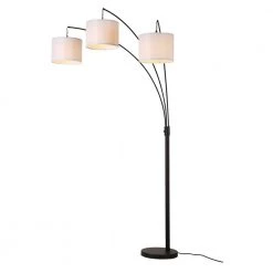 75 in. 3-Light Black Tree Floor Lamp by Cedar Hill