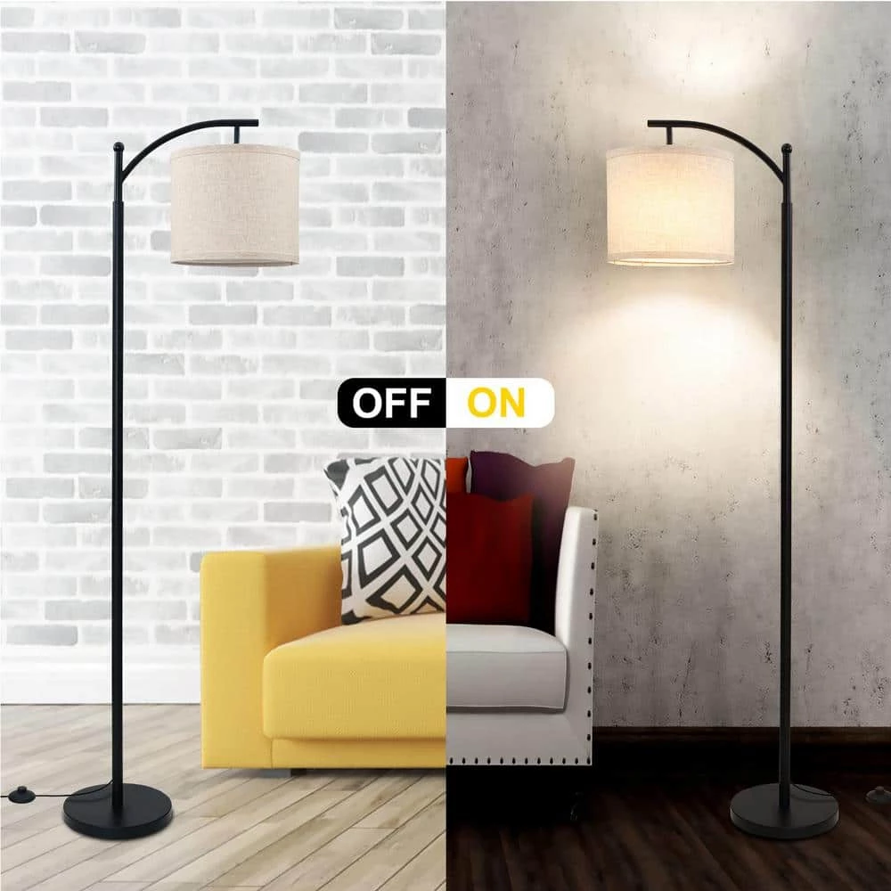 62 in. Black Floor Lamp by Cedar Hill 4 62 in. Black Floor Lamp by Cedar Hill - Image 3