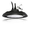 UFO 1ft 300-Watt Equivalent Integrated LED Non Dimmable Black High Bay Light, 5000K, (1 Pack) by Cedar Hill -Bella Depot || ULTRALAST GREEN Sales black cedar hill high bay lights 303002 64 1000