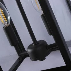 14 in. Black Metal Outdoor Wall Lantern Sconce Light (Set of 2) by Cedar Hill 15 14 in. Black Metal Outdoor Wall Lantern Sconce Light (Set of 2) by Cedar Hill -Bella Depot || ULTRALAST GREEN Sales black cedar hill outdoor sconces 126102 44 1000