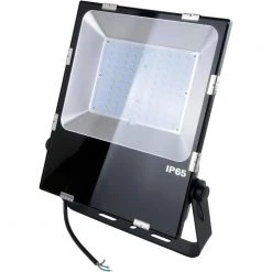 100-Watt Black Outdoor Integrated LED Flood Light by Innoled