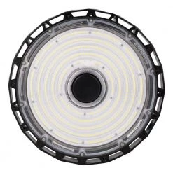 Hurricane UFO 1.3 ft. 750-Watt Equivalent Integrated LED Black High Bay Light by Innoled