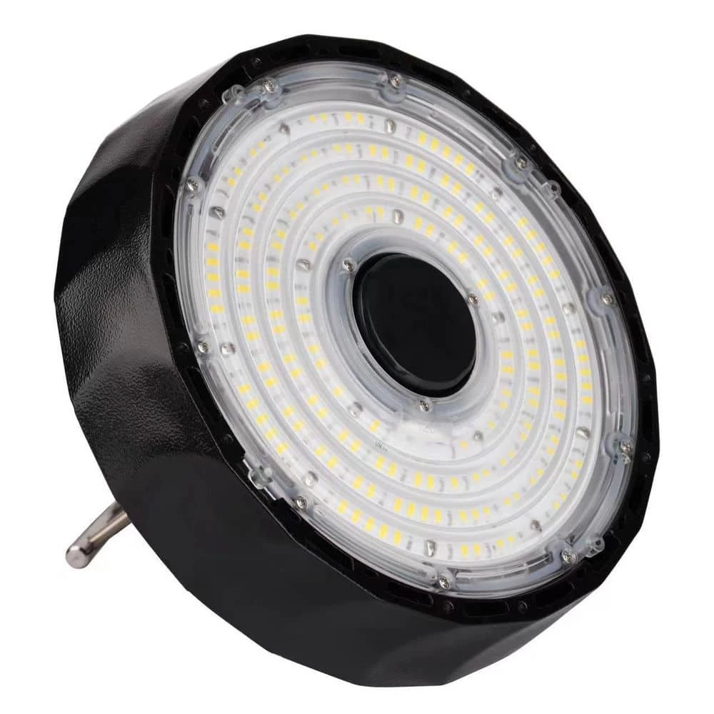 UFO 12.6 in. 750-Watt Equivalent Integrated LED Black High Bay Light, 5000K by Innoled 3 UFO 12.6 in. 750-Watt Equivalent Integrated LED Black High Bay Light, 5000K by Innoled