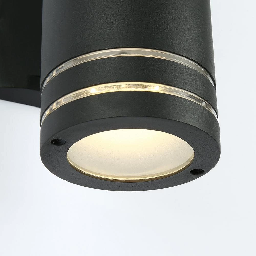 11 in. LED Wall Lights, Waterproof 25-Watt Cylinder Up and Down Wall Lights for Yard Garage by Cedar Hill 7 11 in. LED Wall Lights, Waterproof 25-Watt Cylinder Up and Down Wall Lights for Yard Garage by Cedar Hill - Image 5