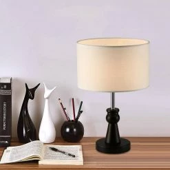 15 in. Dark Bronze Table Lamp with Wood Base by Cedar Hill 10 15 in. Dark Bronze Table Lamp with Wood Base by Cedar Hill -Bella Depot || ULTRALAST GREEN Sales dark bronze cedar hill table lamps 414402 1f 1000