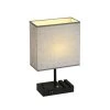 17 in. Grey Table Lamp with USB Port and Charging Dock by Cedar Hill 2 17 in. Grey Table Lamp with USB Port and Charging Dock by Cedar Hill -Bella Depot || ULTRALAST GREEN Sales grey cedar hill table lamps 415702 64 1000
