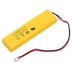 Dantona 4.8-Volt 800 mAh Ni-Cd battery for All Fit - E1021R Emergency Lighting by ULTRALAST GREEN
