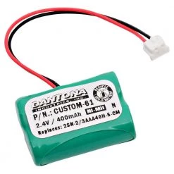 Dantona 2.4-Volt 400 mAh Ni-Mh battery is used in CommPass Pagers by ULTRALAST GREEN