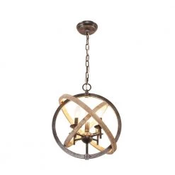 Farmhouse 5-Light Weathered Wood Globe Chandelier Vintage Candlestick Pendant by Bella Depot 17 Farmhouse 5-Light Weathered Wood Globe Chandelier Vintage Candlestick Pendant by Bella Depot -Bella Depot || ULTRALAST GREEN Sales weathered wood bella depot chandeliers fc4054 5h 1f 1000