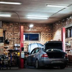 4 ft. 70-Watt Equivalent 42-Watt Integrated LED White Shop Light Linkable by Cedar Hill -Bella Depot || ULTRALAST GREEN Sales white cedar hill shop lights 410001 4f 1000