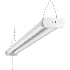 4 ft. 70-Watt Equivalent 42-Watt Integrated LED White Shop Light Linkable by Cedar Hill