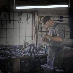 4 ft. 250-Watt Equivalent Integrated LED White Linkable Shop Light (4-Pack) by Cedar Hill -Bella Depot || ULTRALAST GREEN Sales white cedar hill shop lights 413501 4f 1000