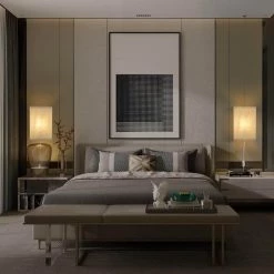 1-Light Square White Fabric LED Wall Sconce with Bulb (2-Pack) by Cedar Hill 12 1-Light Square White Fabric LED Wall Sconce with Bulb (2-Pack) by Cedar Hill -Bella Depot || ULTRALAST GREEN Sales white fabric cedar hill wall sconces 418708 1f 1000