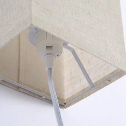 1-Light Square White Fabric LED Wall Sconce with Bulb (2-Pack) by Cedar Hill 13 1-Light Square White Fabric LED Wall Sconce with Bulb (2-Pack) by Cedar Hill -Bella Depot || ULTRALAST GREEN Sales white fabric cedar hill wall sconces 418708 44 1000