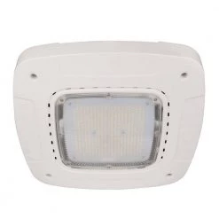 500-Watt Equivalent Integrated LED White Canopy Light Gas Station, 5000K by Innoled -Bella Depot || ULTRALAST GREEN Sales white innoled parking lot lights inno ycp380 150w 4f 1000