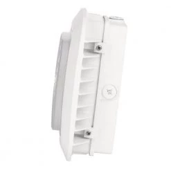 250-Watt Equivalent Integrated LED White Canopy Light Parking Garage, 5000K by Innoled -Bella Depot || ULTRALAST GREEN Sales white innoled parking lot lights inno ypg230 50w 44 1000