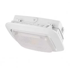 250-Watt Equivalent Integrated LED White Canopy Light Parking Garage, 5000K by Innoled