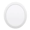 8 in. 18-Watt Warm White (3000K) Integrated LED Troffer Dimmable Surface Mounted Round Panel by Innoled -Bella Depot || ULTRALAST GREEN Sales white innoled troffers pr225r pl02ukf 18w80 120 64 1000