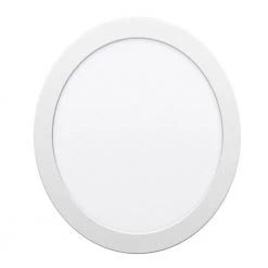 8 in. 18-Watt Warm White (3000K) Integrated LED Troffer Dimmable Surface Mounted Round Panel by Innoled