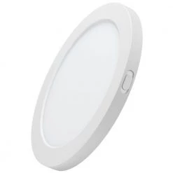 5 in. 6-Watt White Integrated LED Troffer Dimmable Surface Mounted Round Panel by Innoled -Bella Depot || ULTRALAST GREEN Sales white innoled troffers pr225r pl02ukf 6w80 120 4f 1000